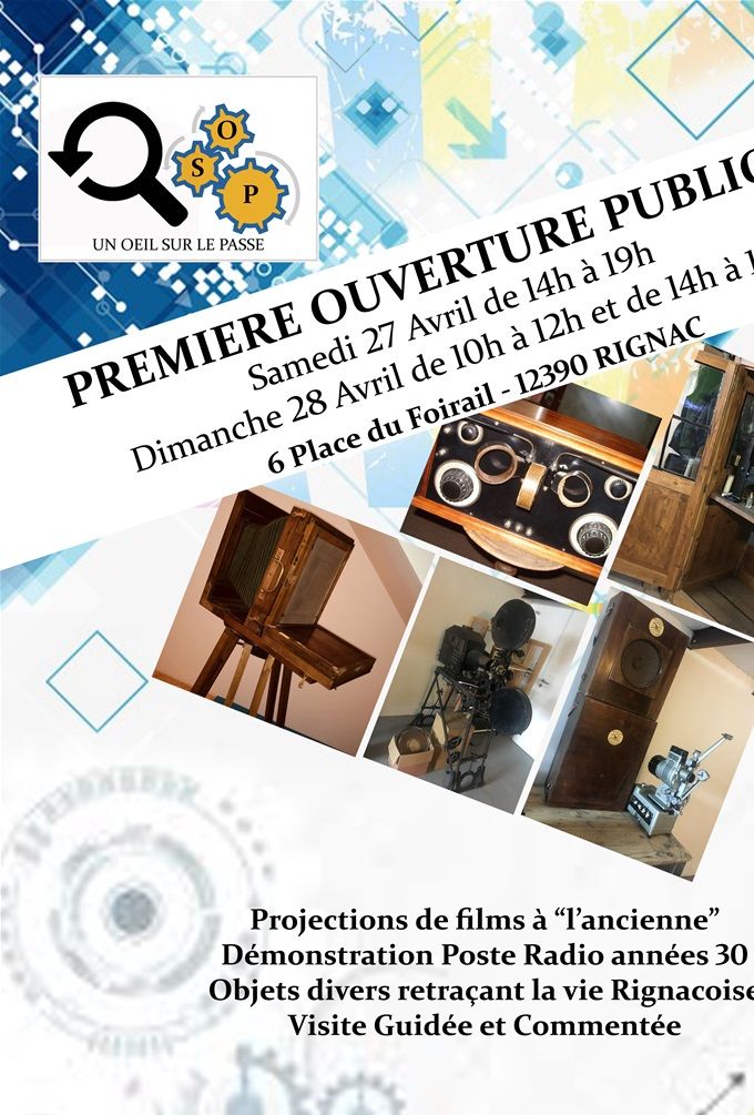 L'ouverture se Prépare...Merci Myriam pour la conception de cette affiche ....